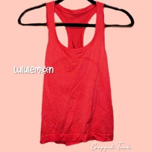 LULULEMON CROPPED TANK